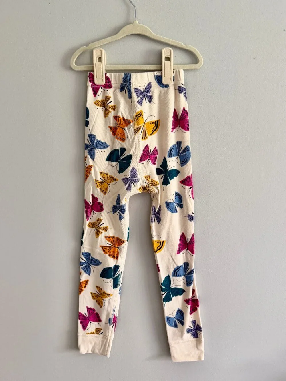 Hanna Andersson Organic Cotton Butterfly Pajama Set Size 5